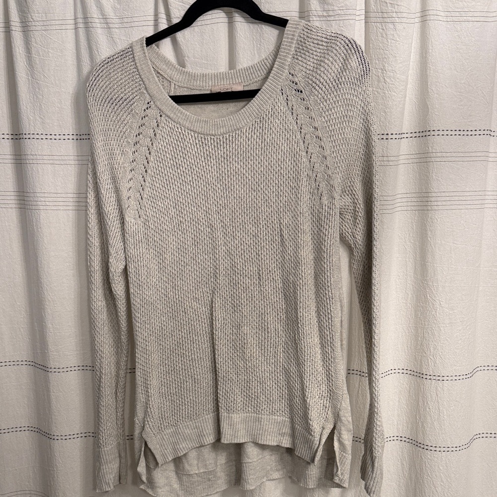 Women's light gray Sweater